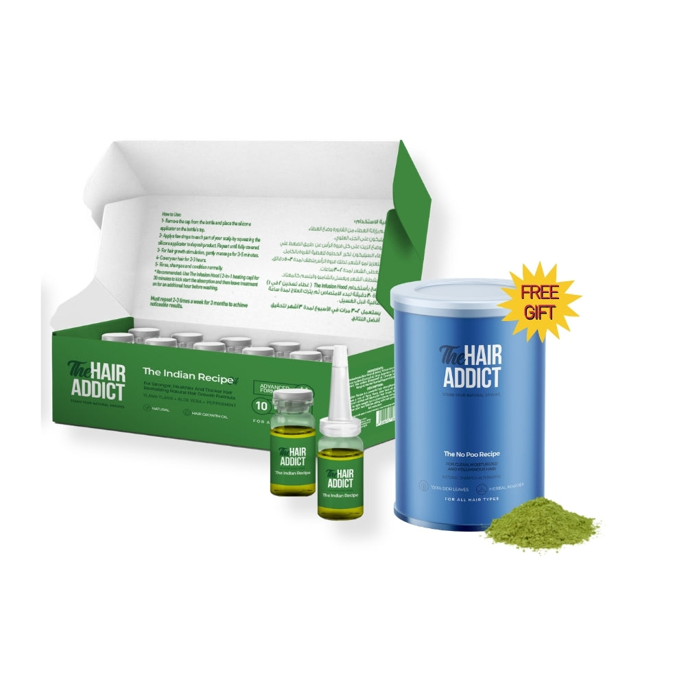 1 Indian Recipe (20vials) + No Poo 250g (GIFT)