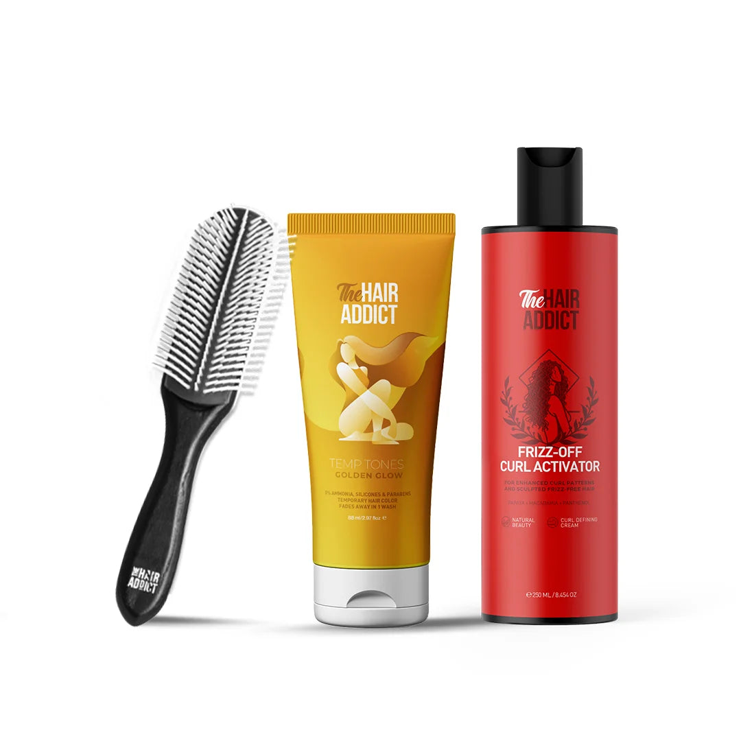 Frizz Off Colored Curls Kit - Golden Glow (Temp Tones)