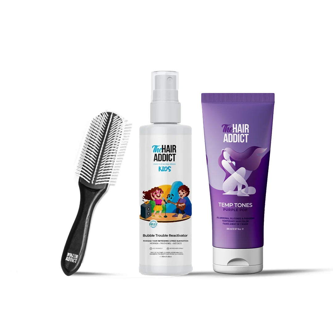 Kids Color & refresh kit - Purple Pop (Temp Tones)