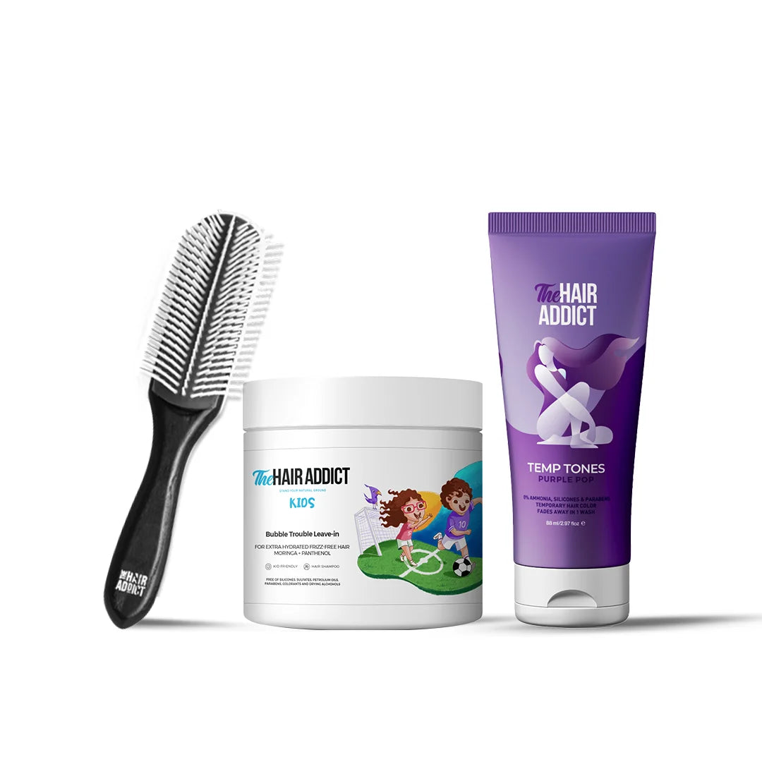 Kids color & define kit - Purple Pop (Temp Tones)
