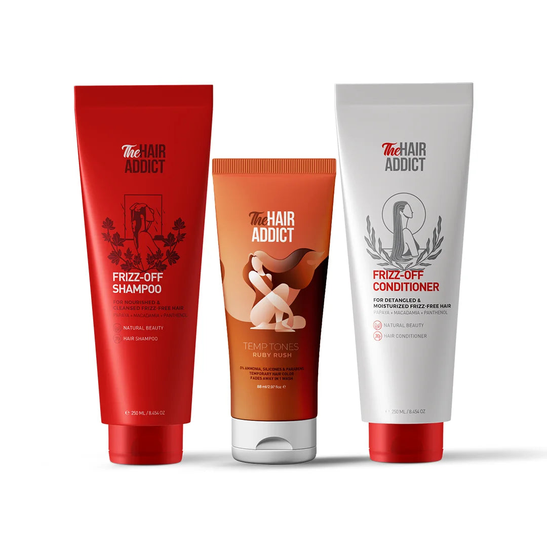 Frizz-Off Color & wash kit  (Temp Tones)