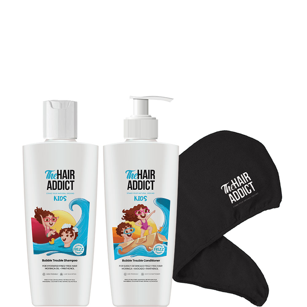 Kids Wash & Gently Dry Kit Small LITE – The Hair Addict