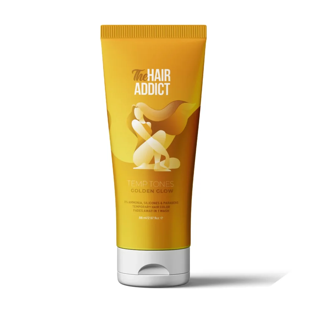 Golden Temporary Hair Colourant