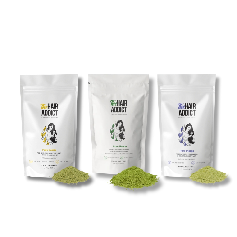 The Triple Herbal Color Kit • The Hair Addict